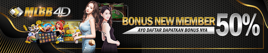 Bonus New Member 50% MLBB4D